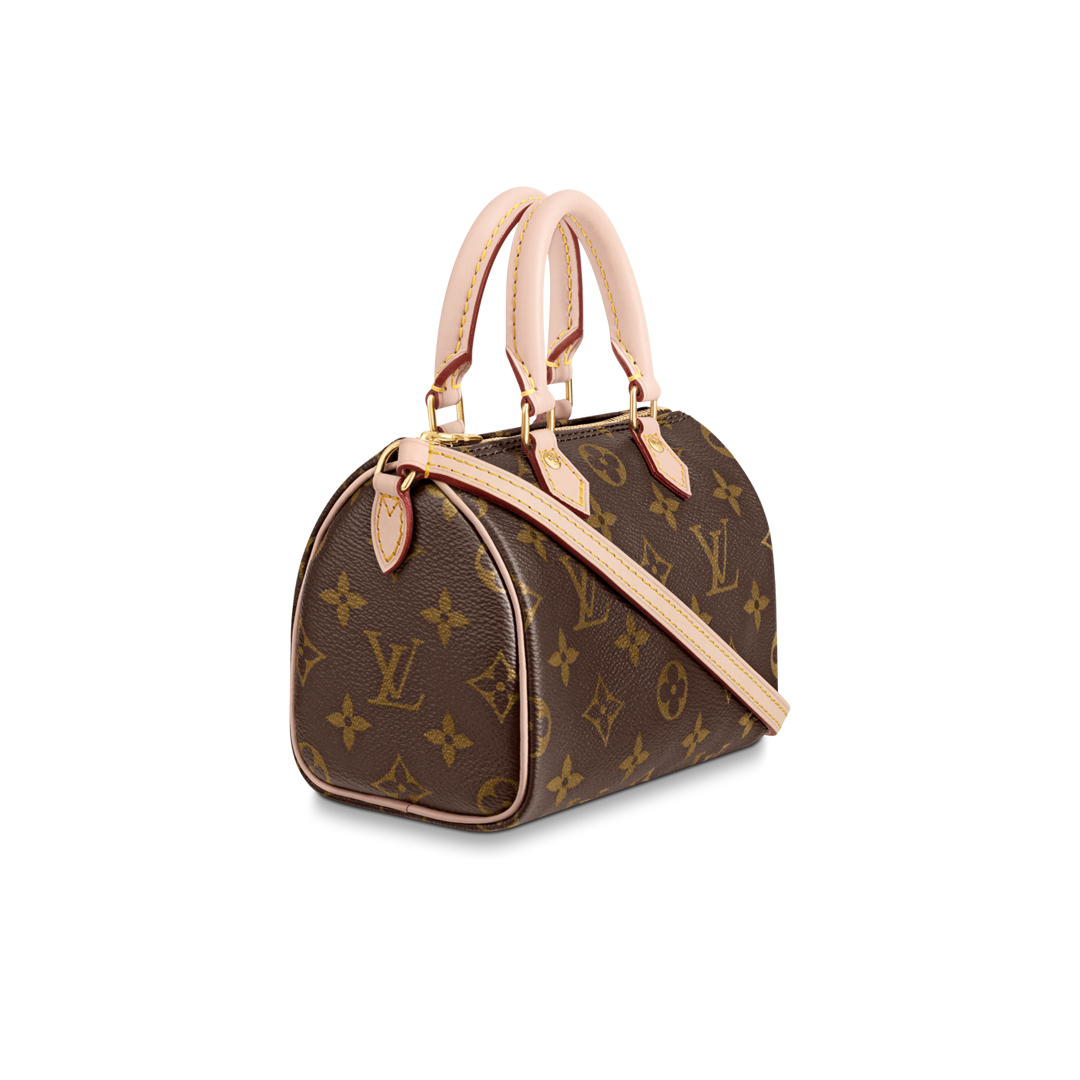 Louis Vuitton NANO SPEEDY Monogram Handbag M61252 